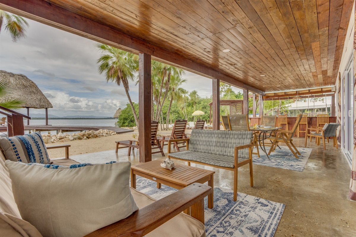 Downstairs Outside Living