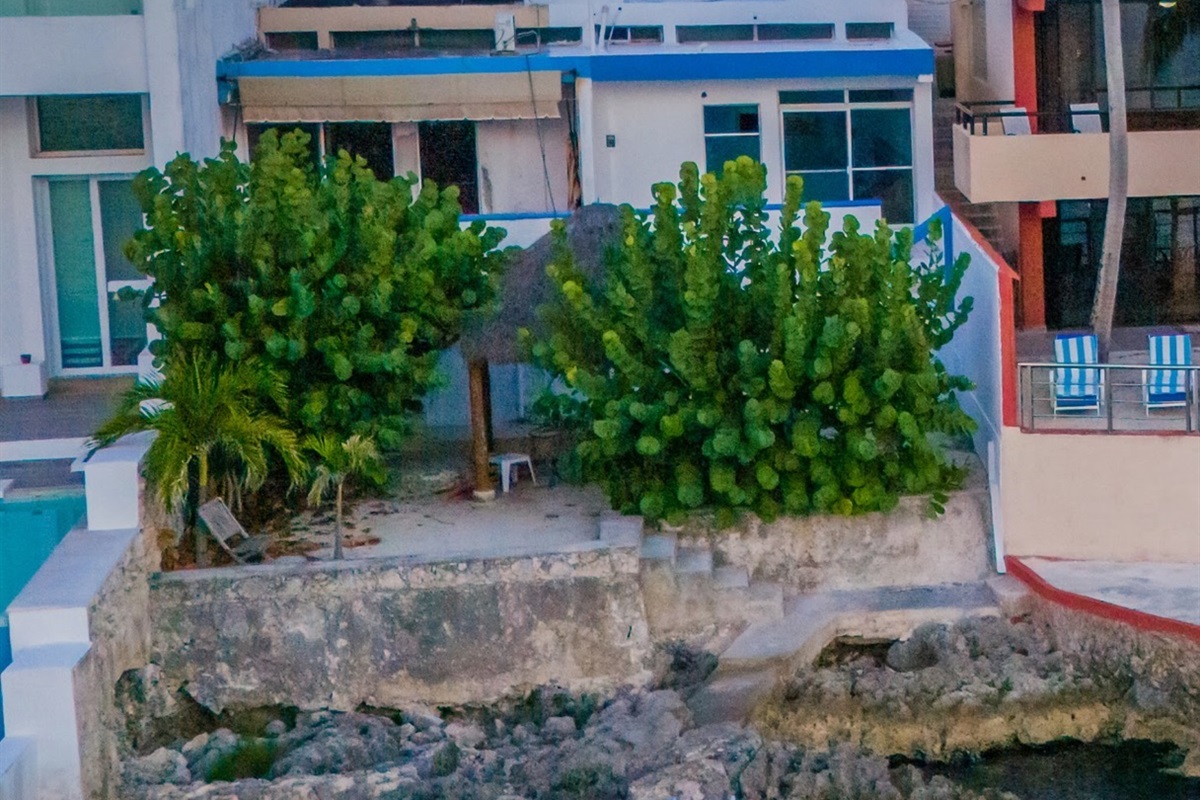 North Bungalow on Left View from Ocean