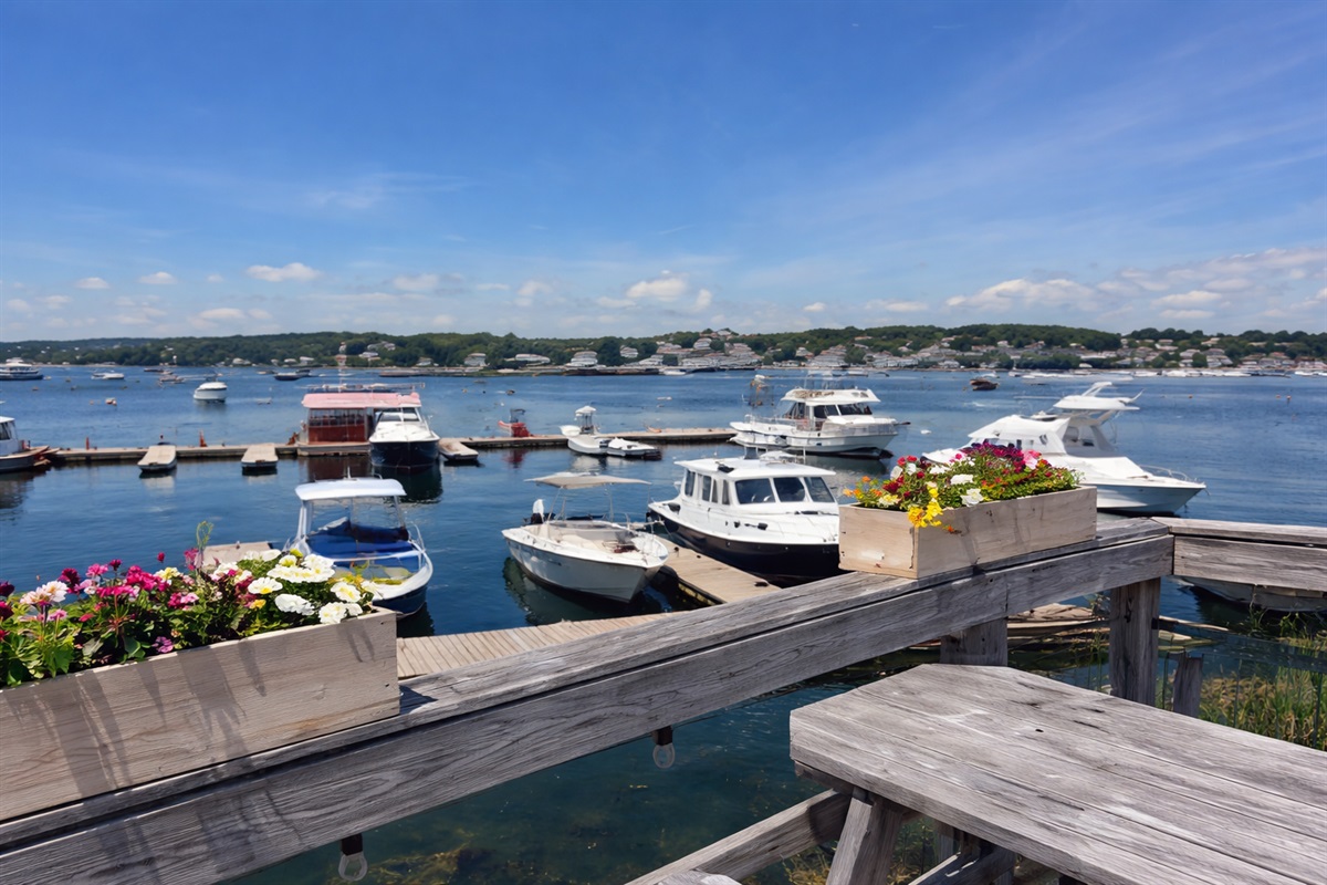 Boothbay Harbor is walking distance from the cottage - see views like this as you walk! 