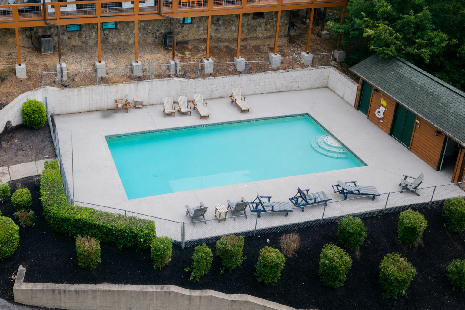 Whether a kid at heart or a you just love to swim, splash and play in the outdoor community pool from Memorial Day through Labor Day.
