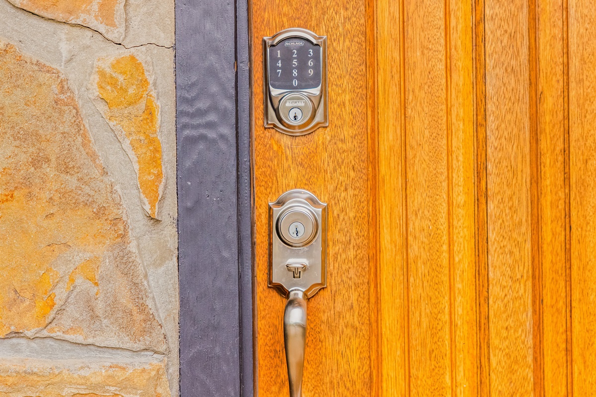 Keyless entry for easy access! 