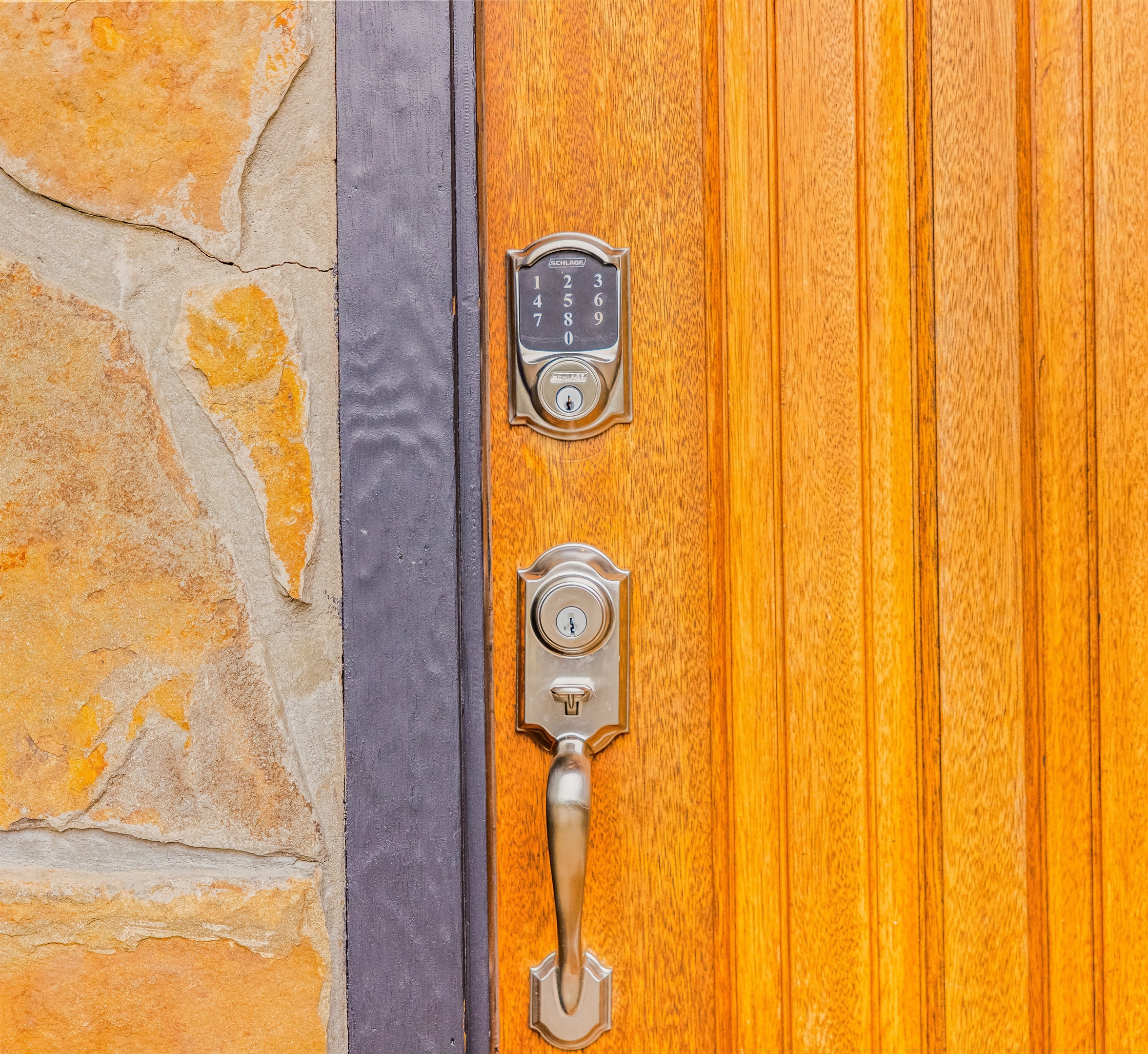 Keyless entry for easy access! 