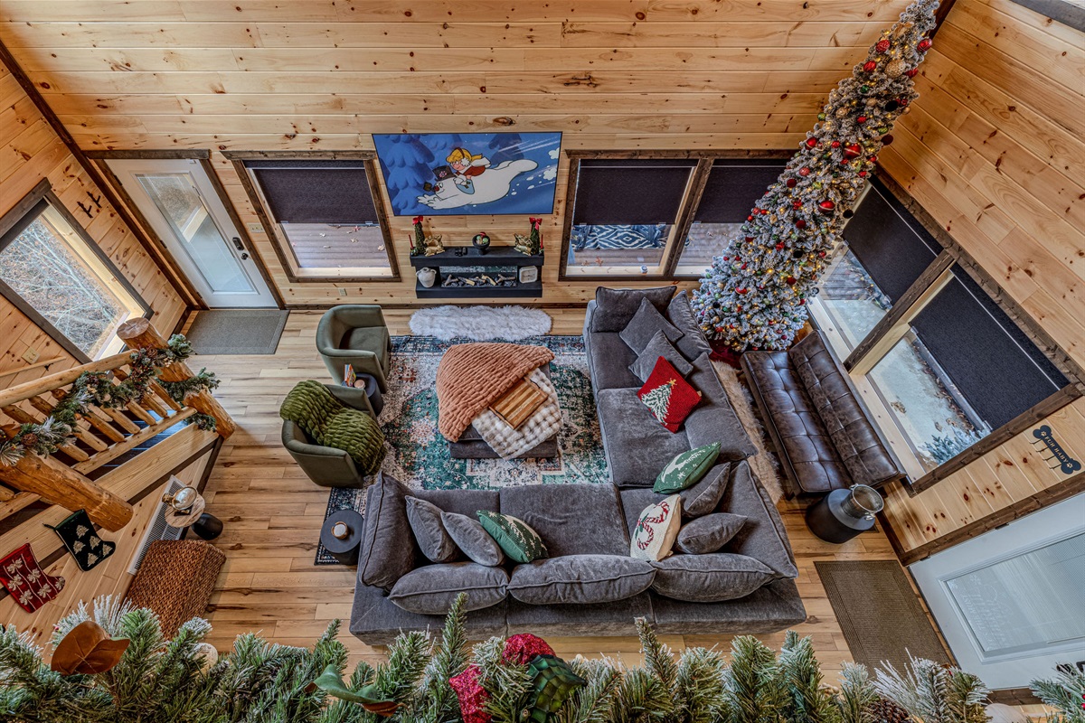 Christmas dreams at Tree Top Hideaway