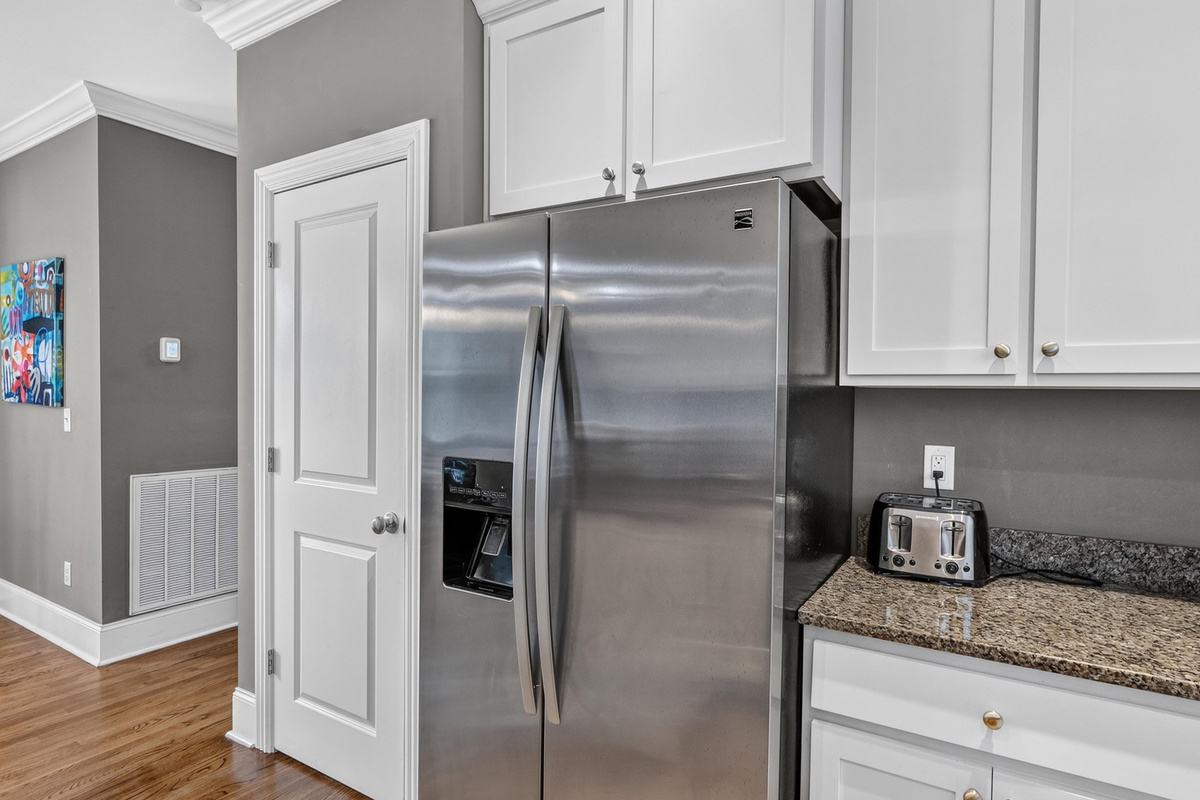 Large fridge for any leftovers