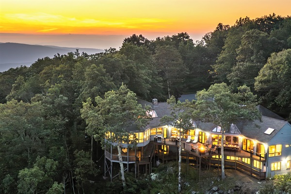 Welcome to Dragon's Back, perched on the mountainside with glorious views