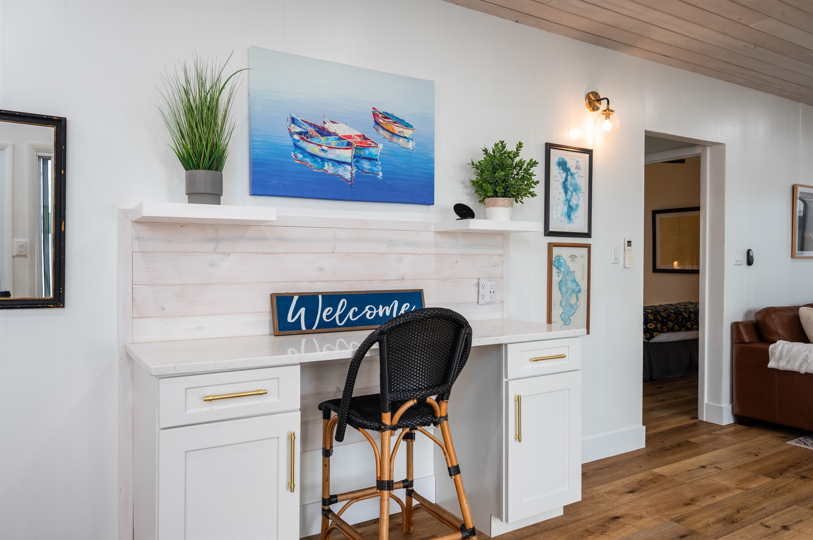 A Warm Welcome Inside