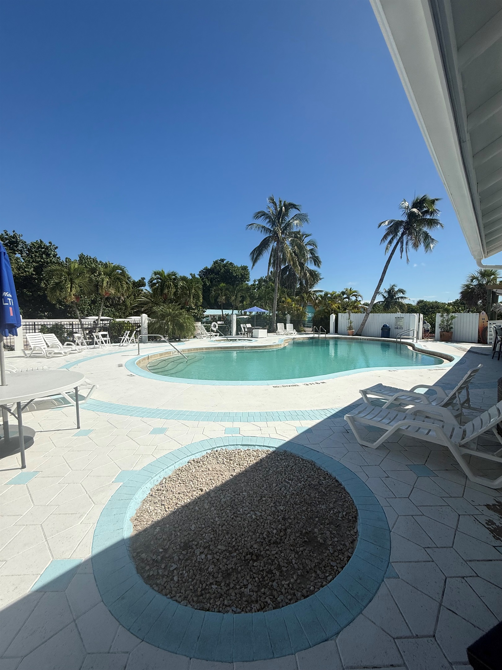 The Island Club also has a second pool and a hot tub