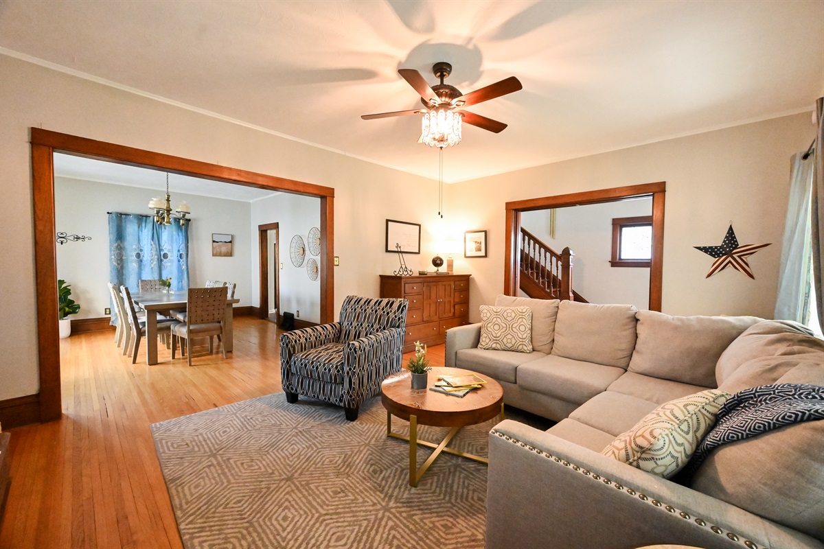 Living Room & Dining Room