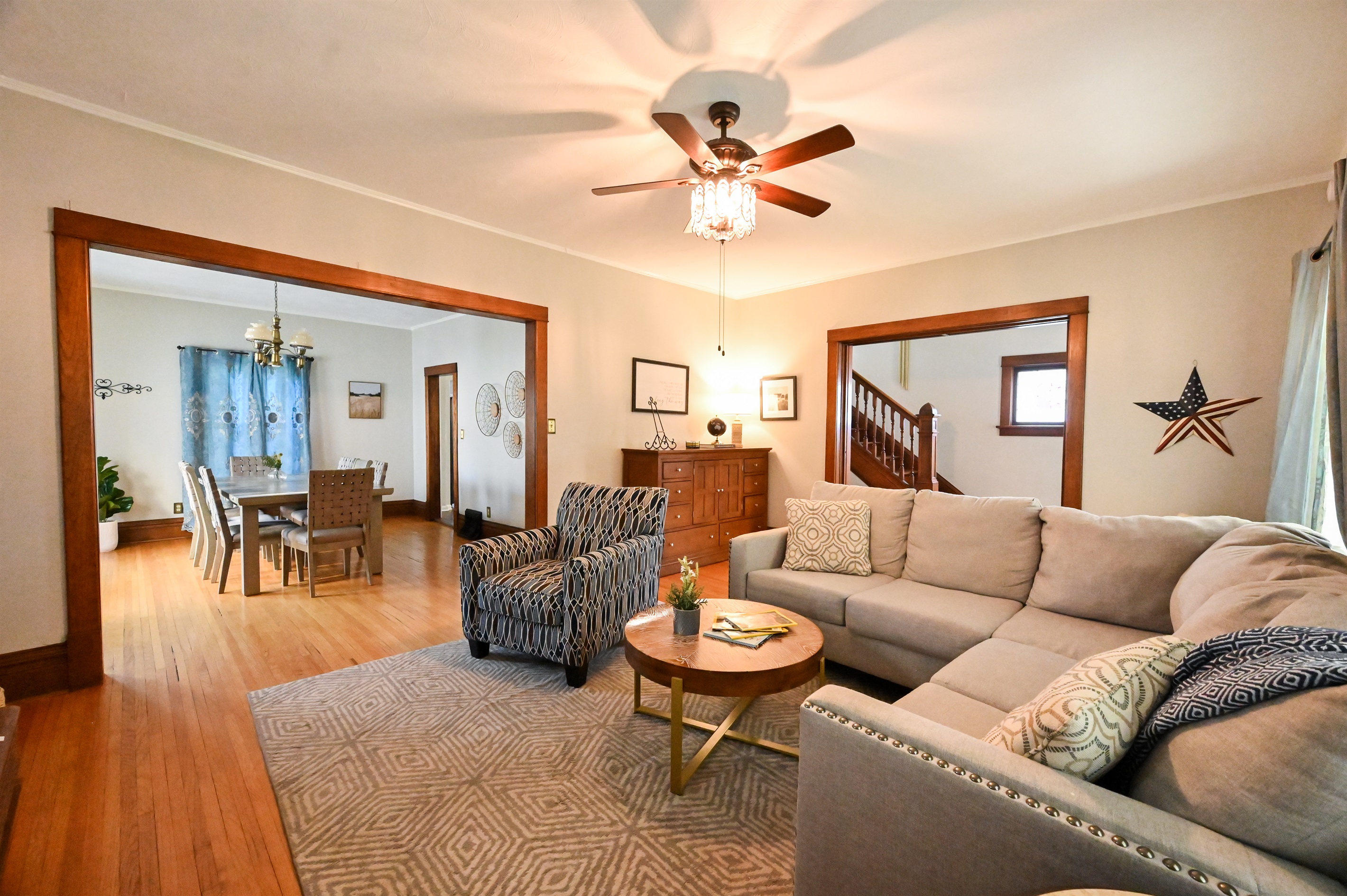 Living Room & Dining Room