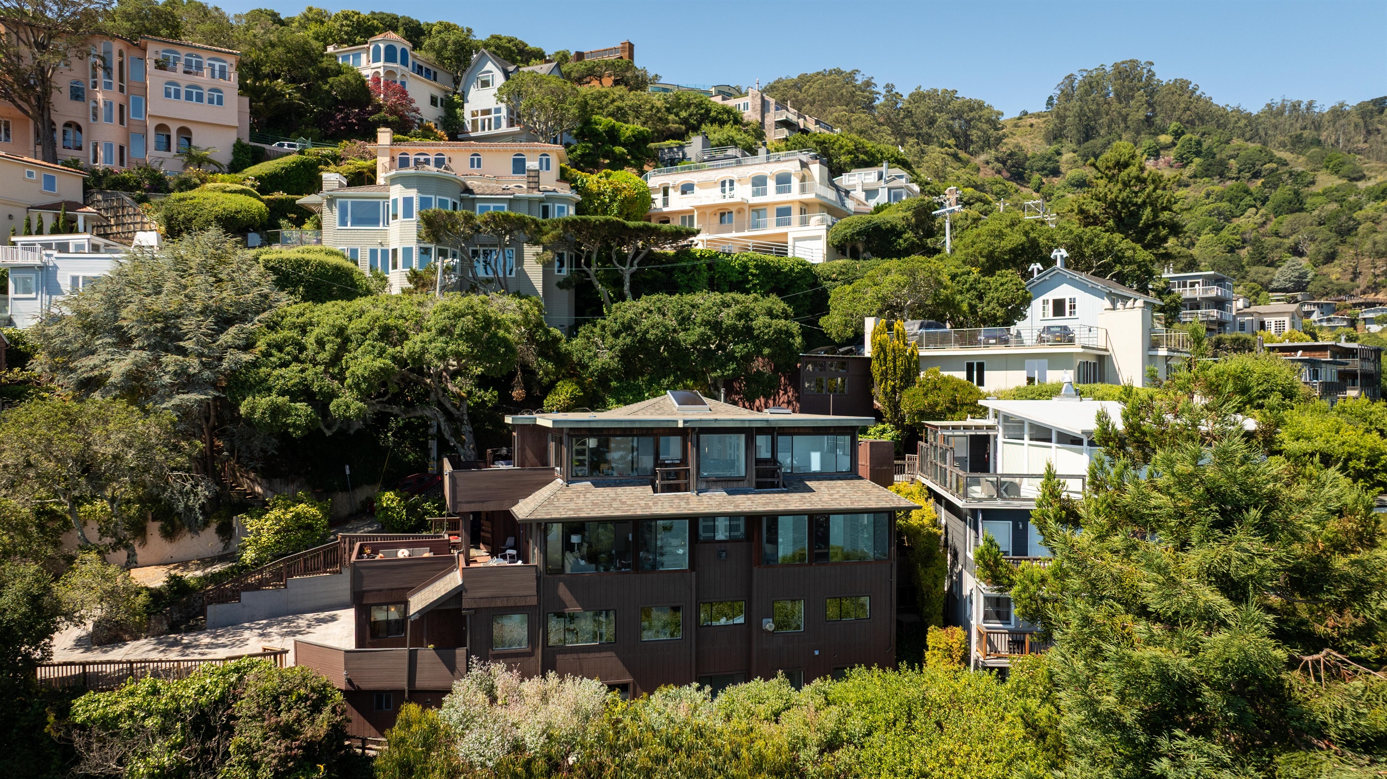 Nest is the one with the largest windows in the middle. 
