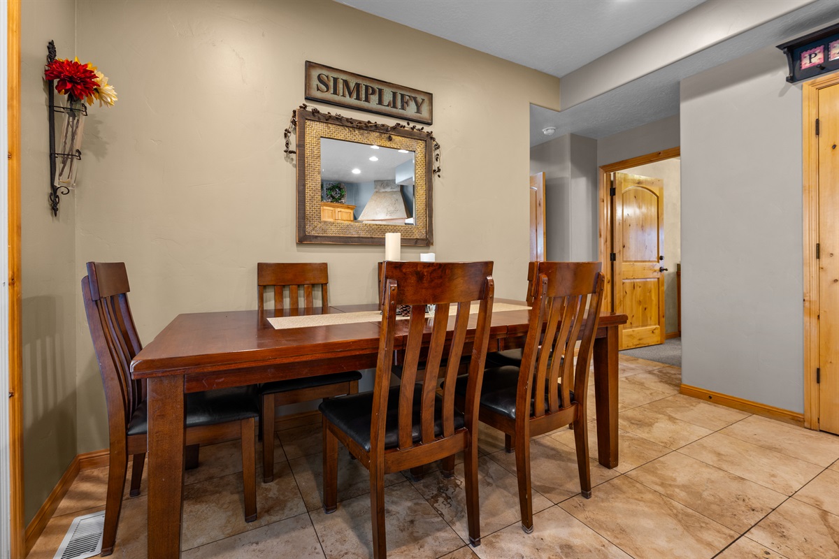 Enjoy meals together and slow mornings before heading out to explore Ogden Valley.