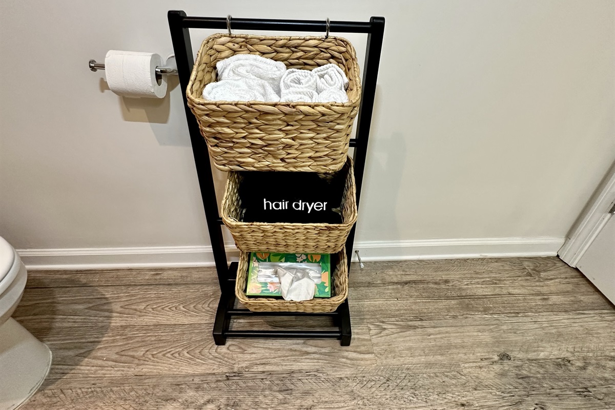 Some bathroom essentials