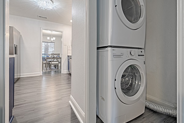 Stackable Washer and Dryer
