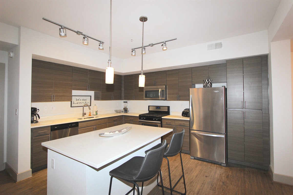 Kitchen area.