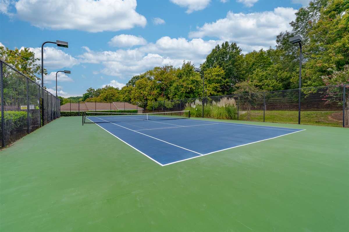 Tennis/Pickleball Court on Site!