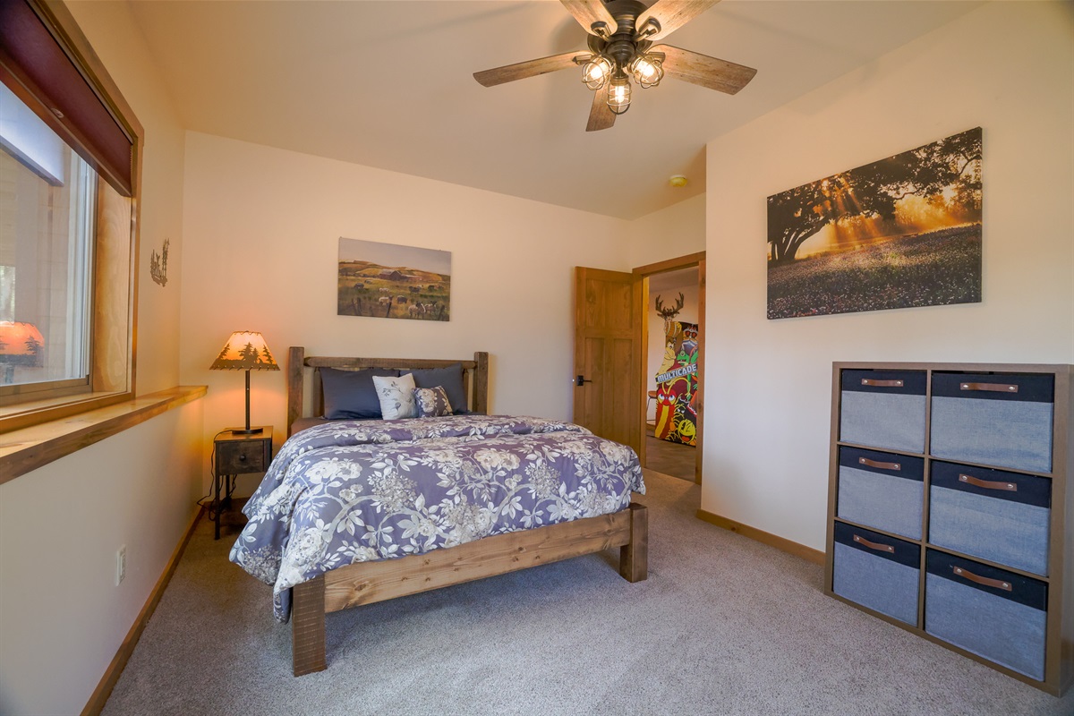 Bedroom 4 - Lower Level, King Bed, 2 nightstands w/USB Ports