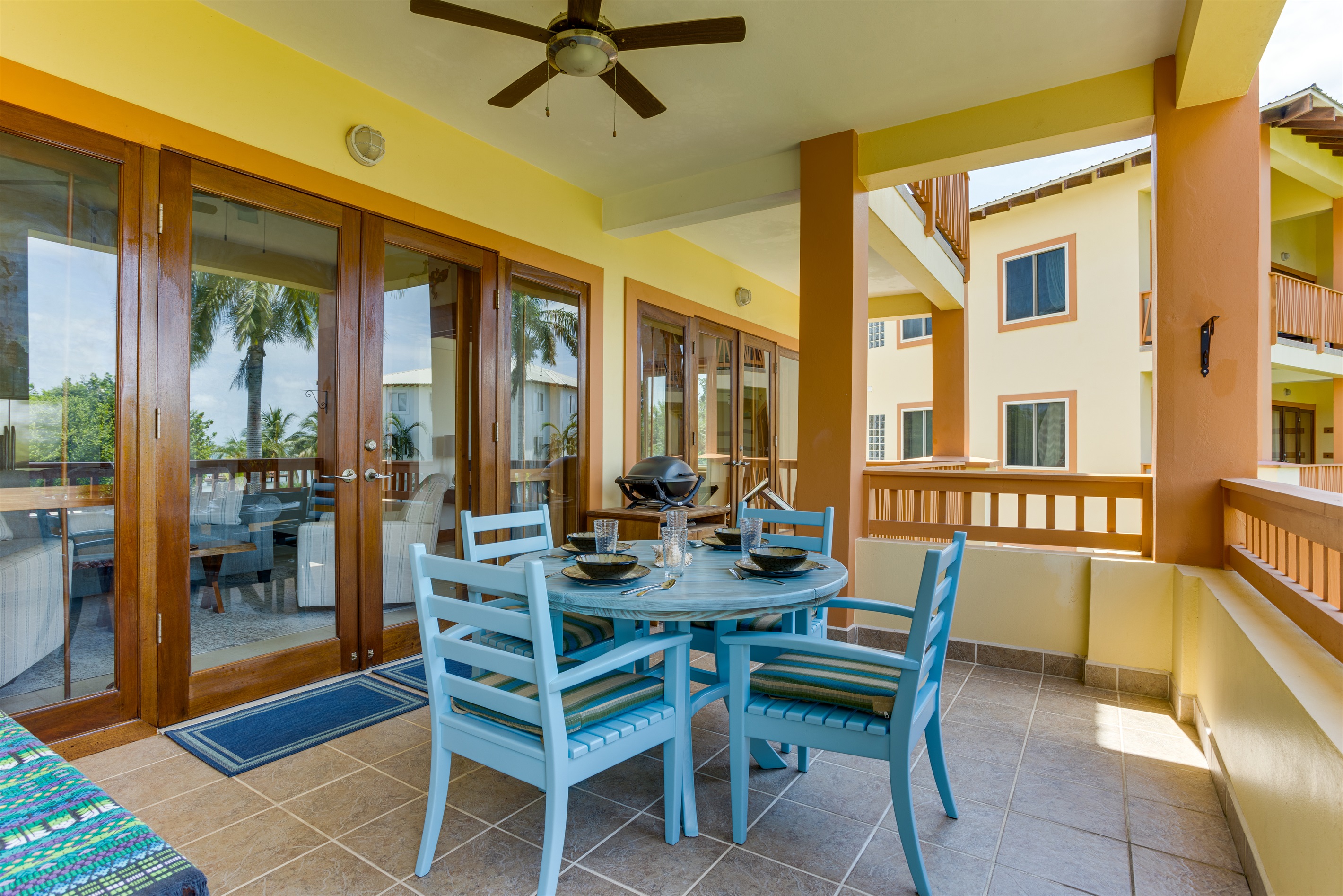 Outside Patio Dining Area