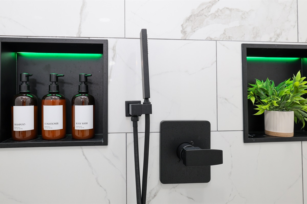 Complimentary Shower amenities