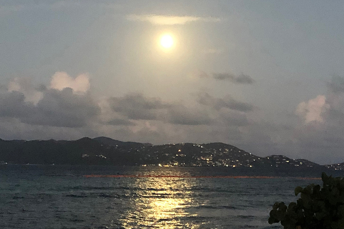 St. John evening views