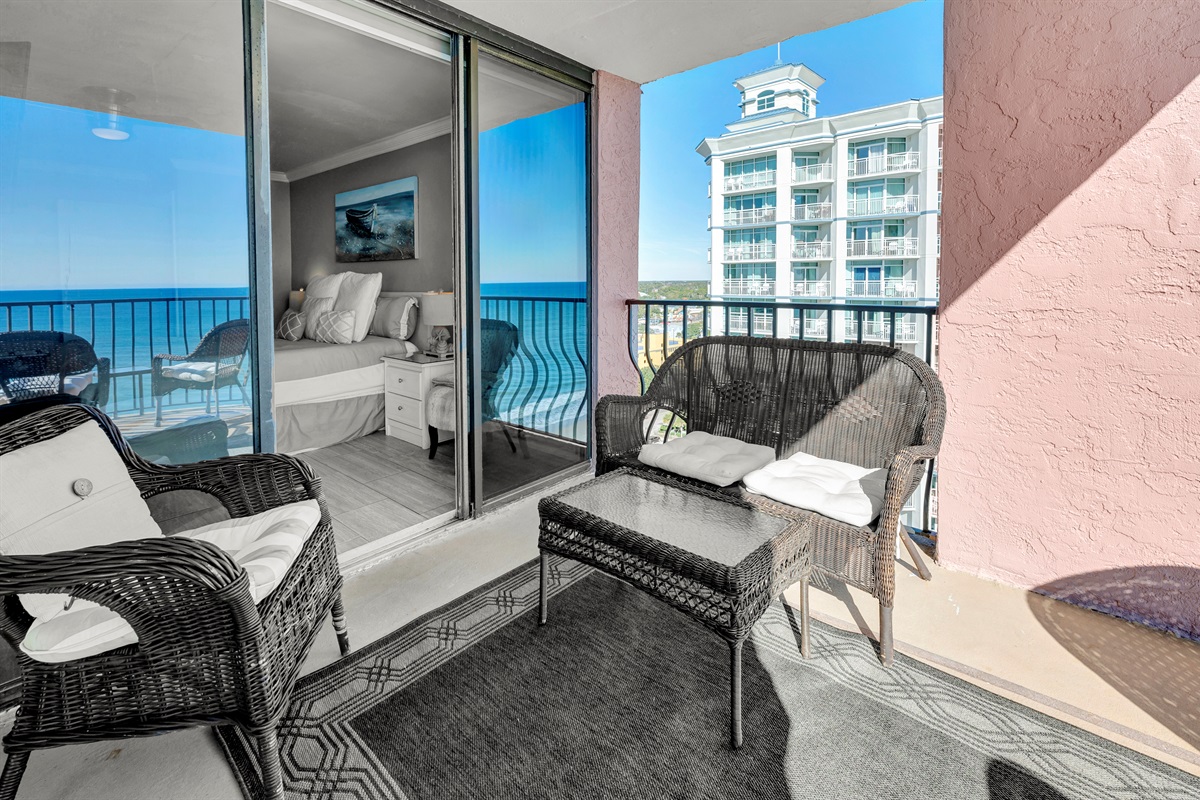 Amazing View from the Balcony!