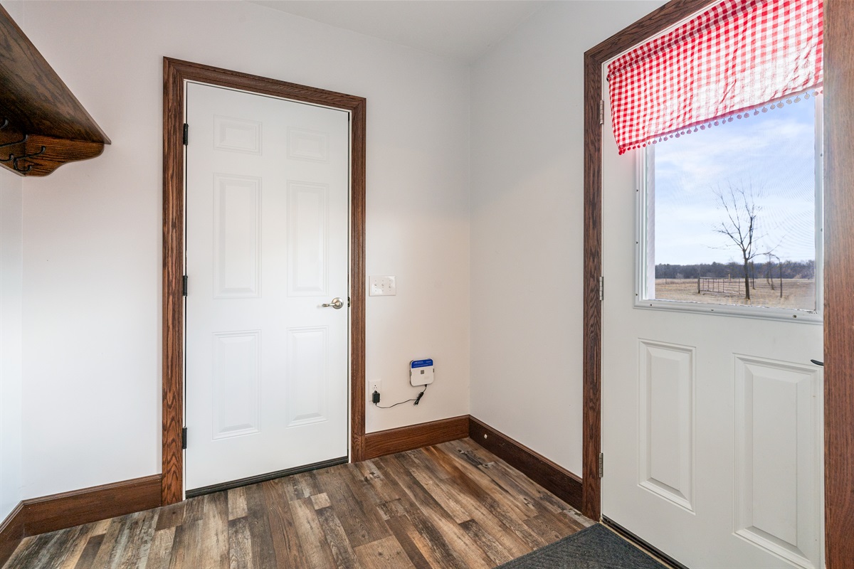 Bright and inviting entryway with modern touches — feel instantly at home