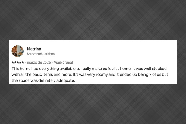 Review from Previous Listing in Airbnb