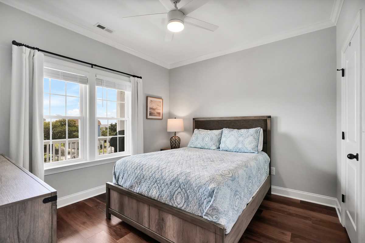Bed linens provided