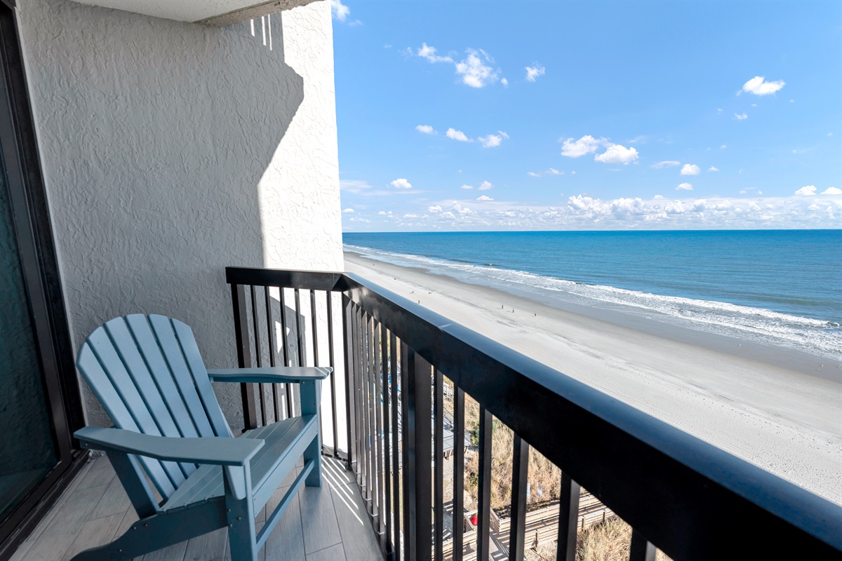 Amazing View from the Balcony!