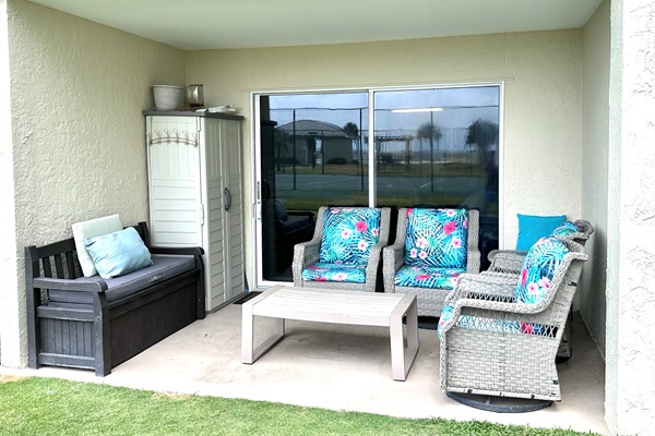 New padded Patio Furniture!