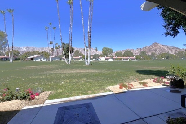 Located on the 5th tee box of the La Quinta Country Club course with great Santa Rosa Mountain views.