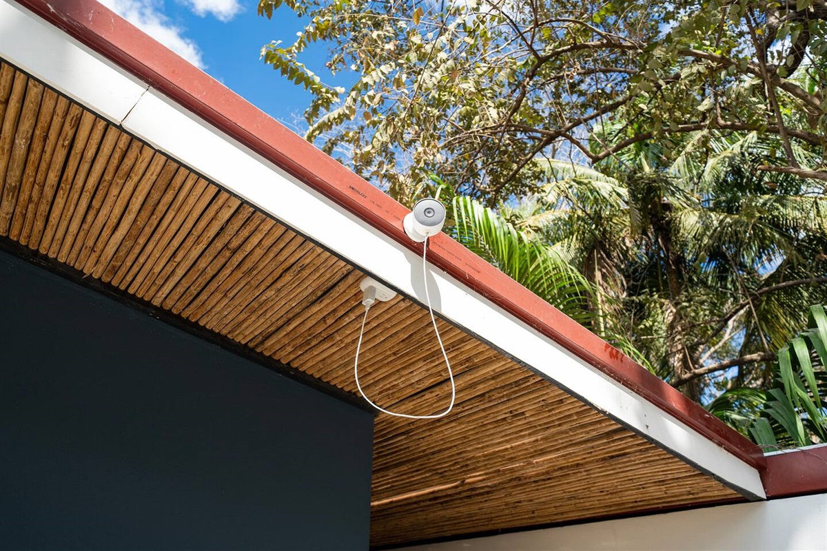 Security cameras for your protection.