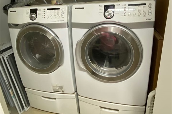 Garage laundry so you can wash rzr clothes here.