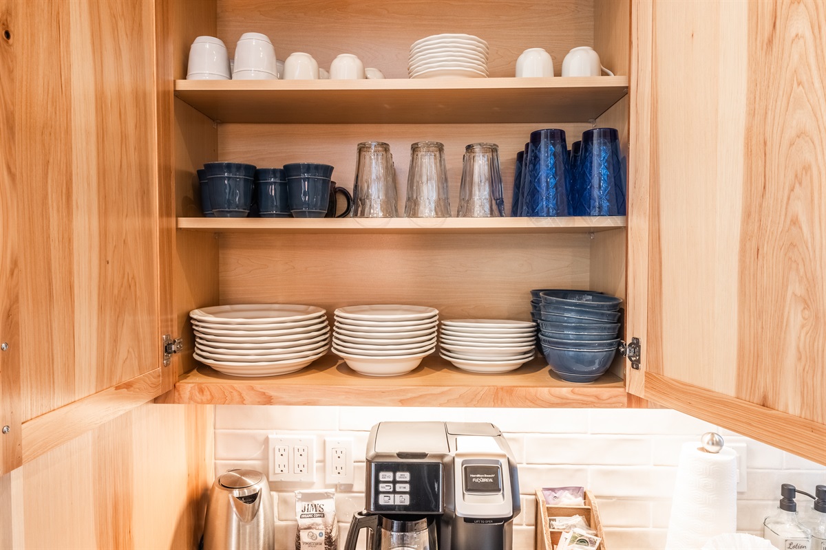 Plenty of dishes as well