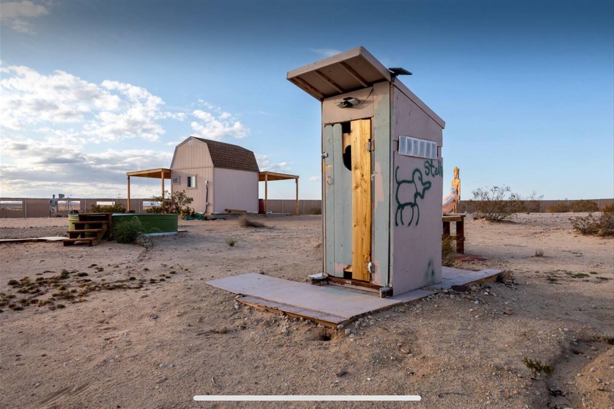 Granny’s outhouse!