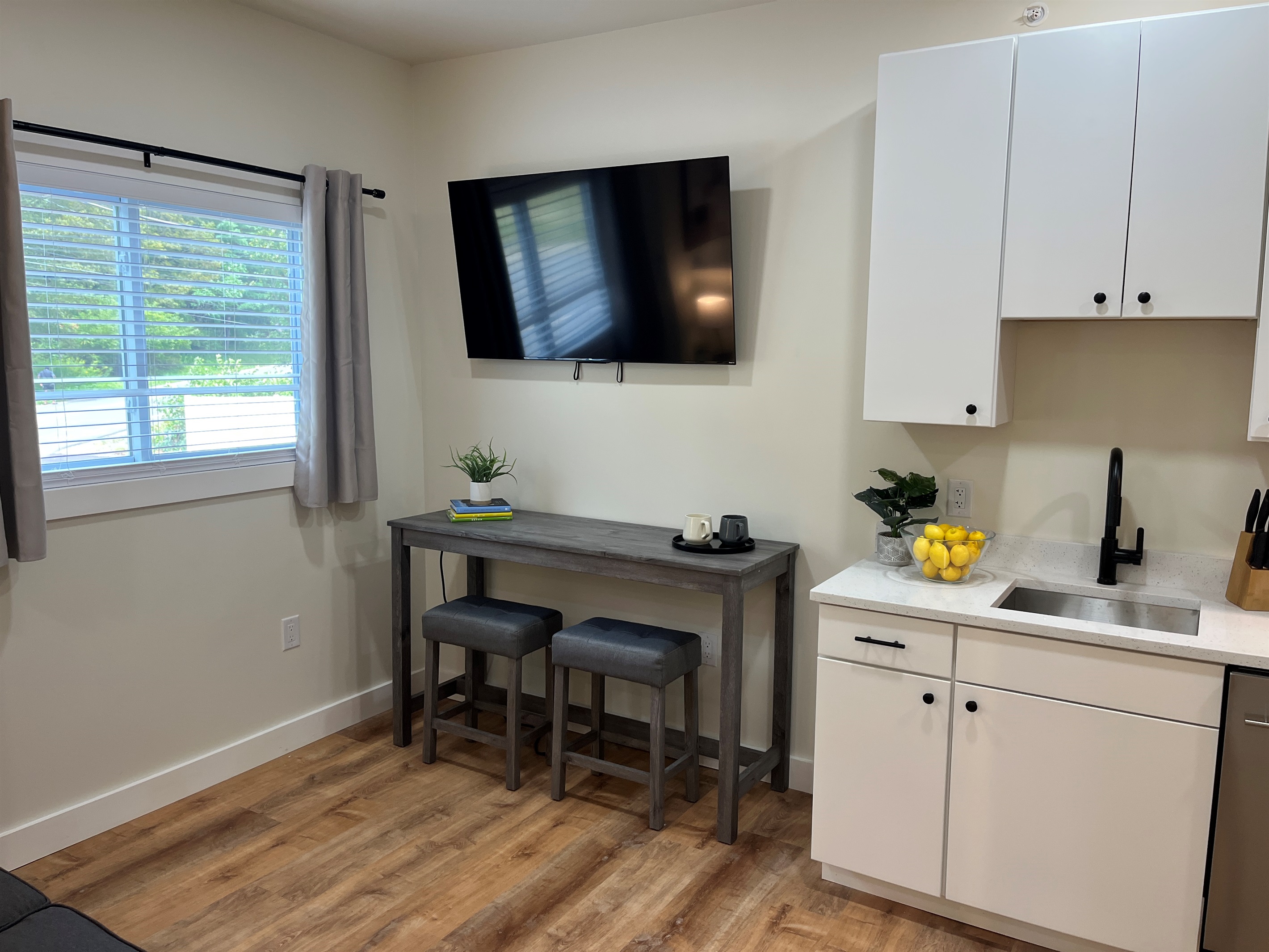 Living and Kitchen area