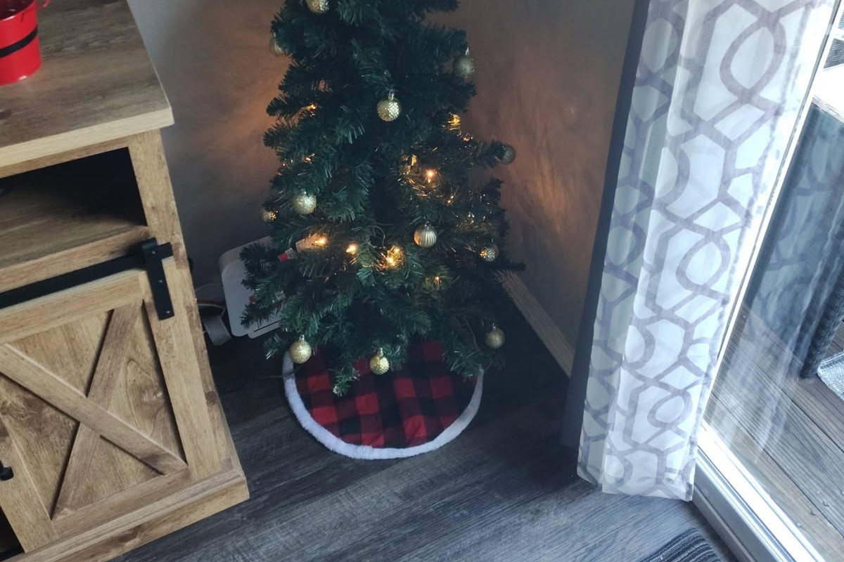 Holiday spirit shines.