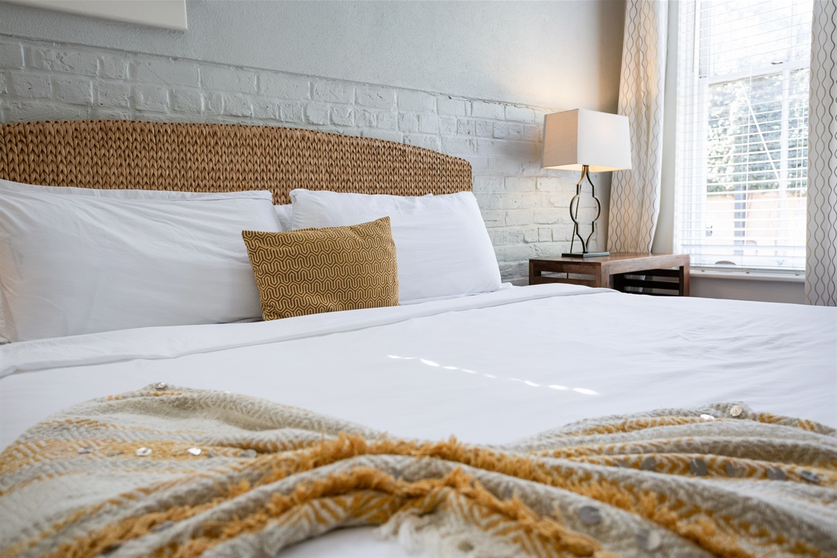 Natural light fills this elegant space, making it feel bright and inviting.
