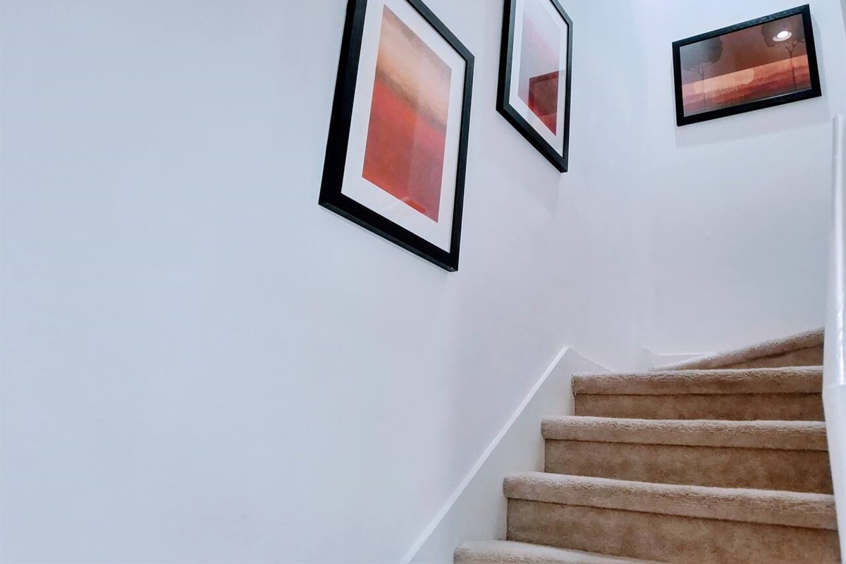 Staircase to the 2nd level