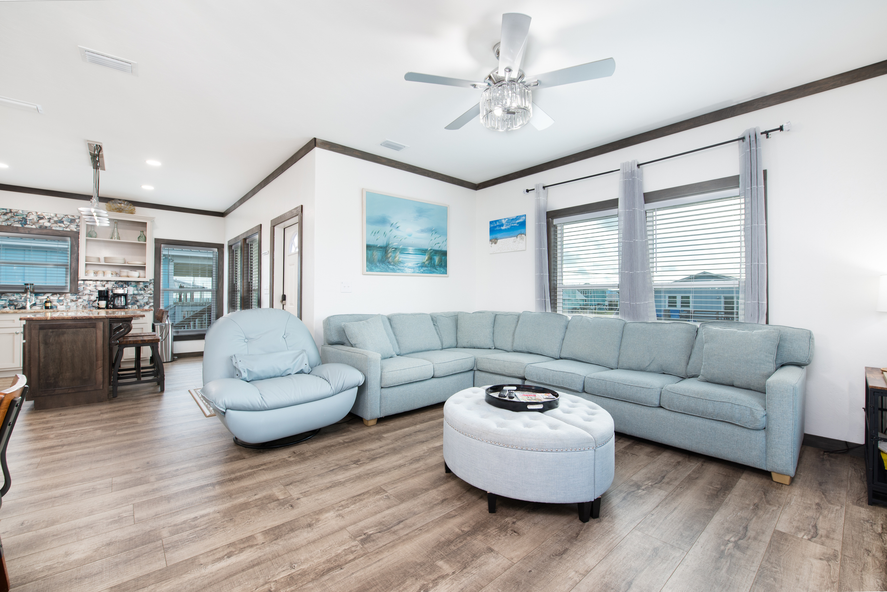 Sectional Sofa with Queen pull out