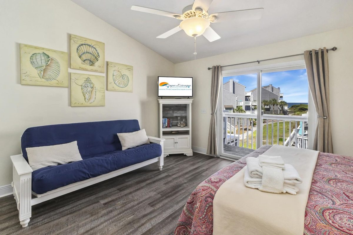  Step out to the master balcony off the king suite for morning coffee or an evening nightcap.