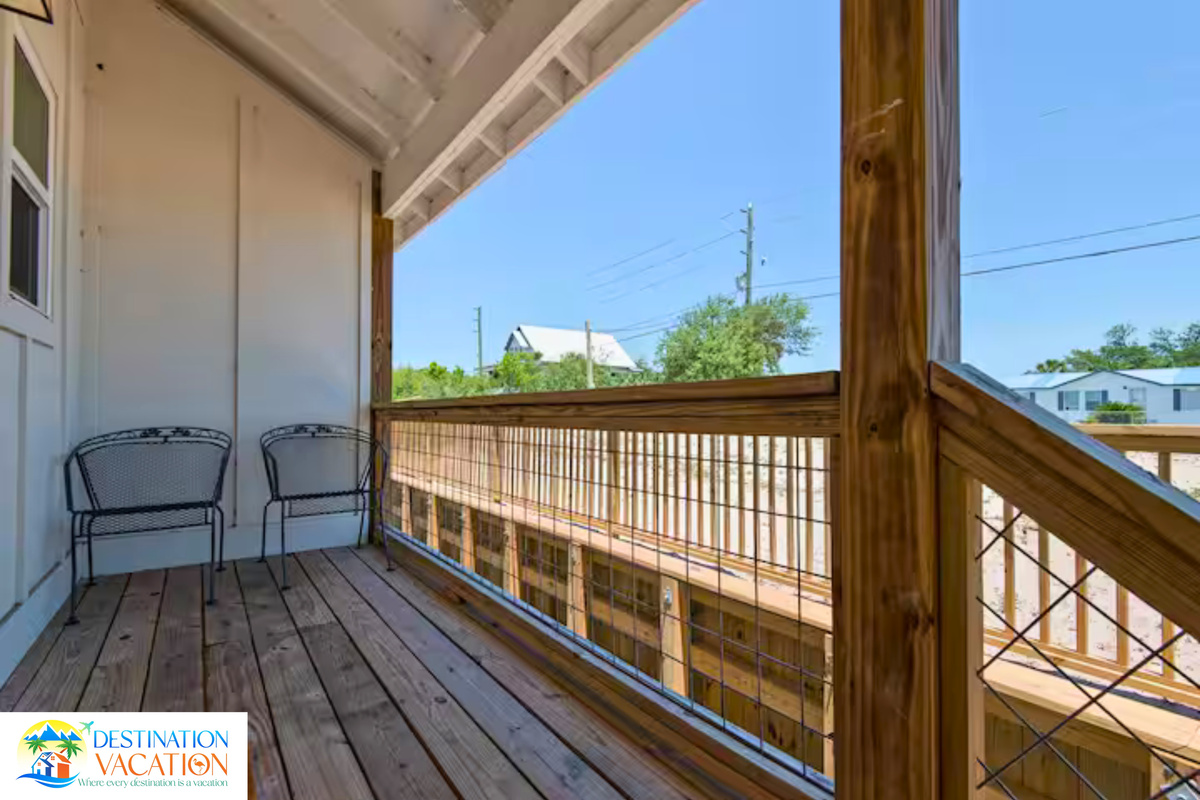 Step outside to peaceful views and fresh coastal breezes.