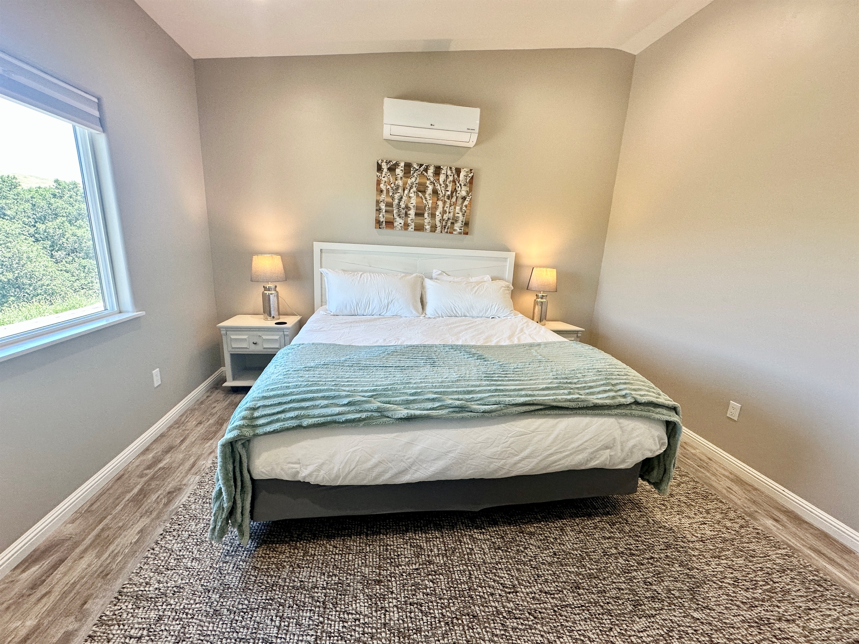 Primary Bedroom with King Size Bed