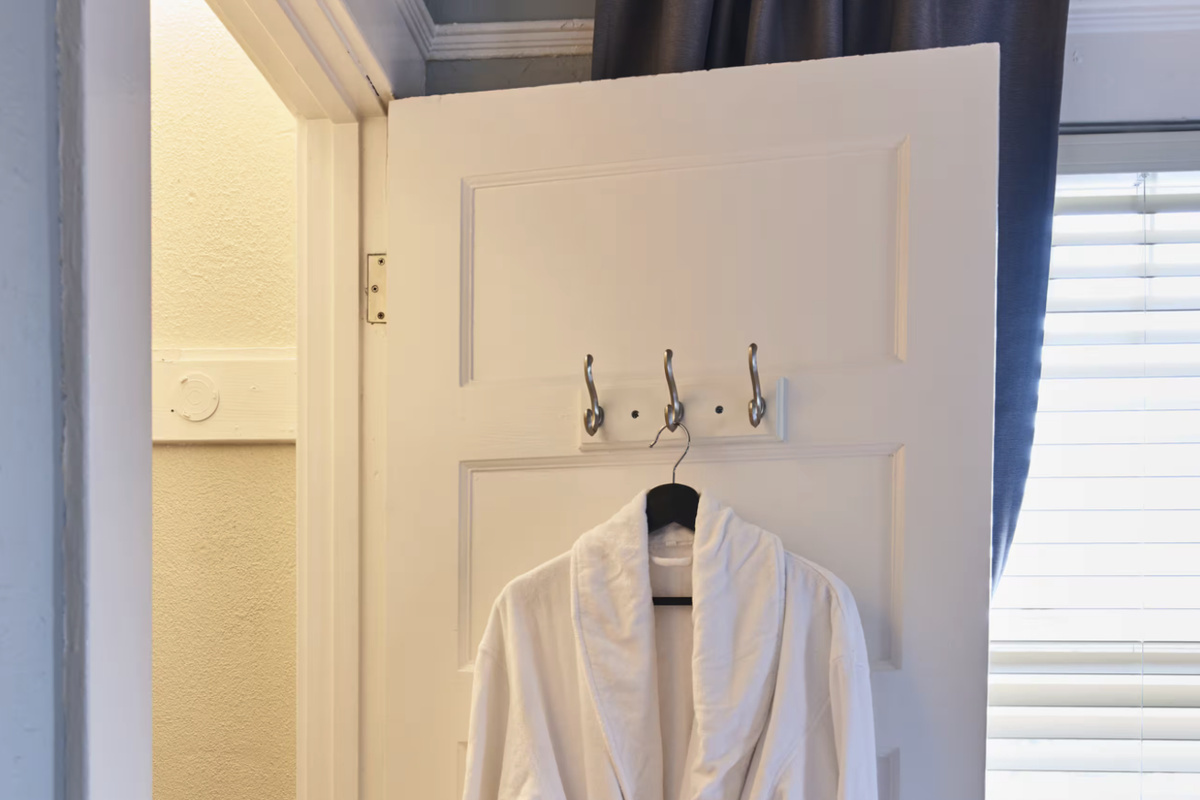 Walkin Closet and bathrobes