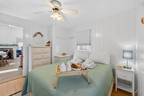 Primary bedroom featuring a full bed