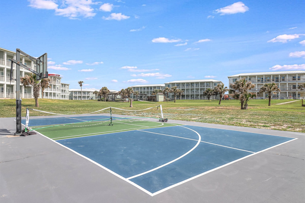 Pickle Ball/Basketball Court