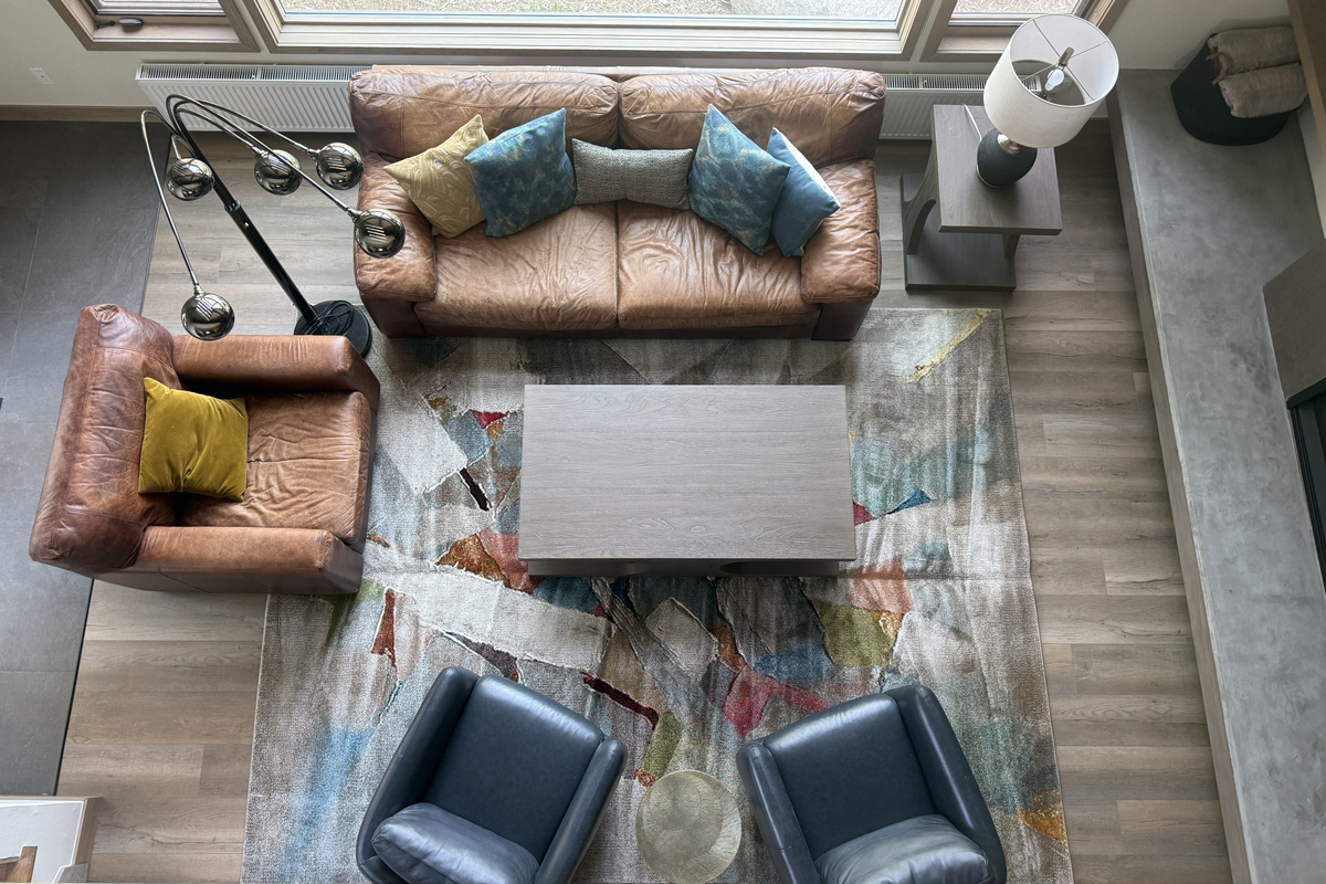 Professional photos on the way, but we wanted to share the new flooring updates!