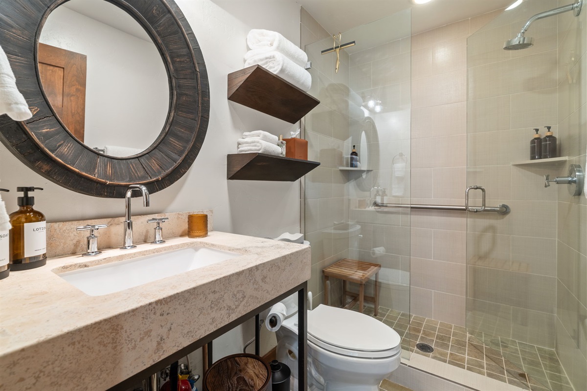 Main Floor - Full bathroom