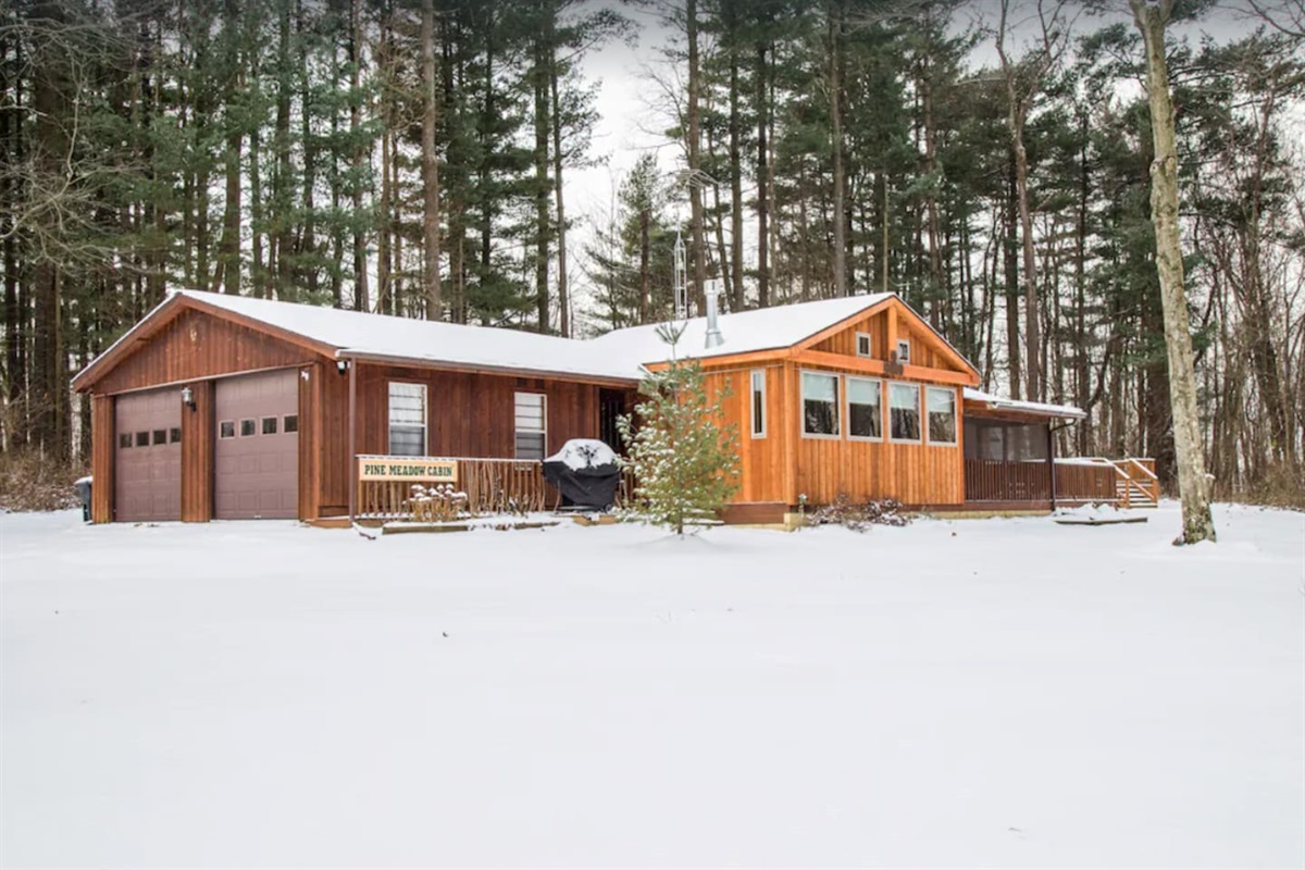 Cabin in the Winter