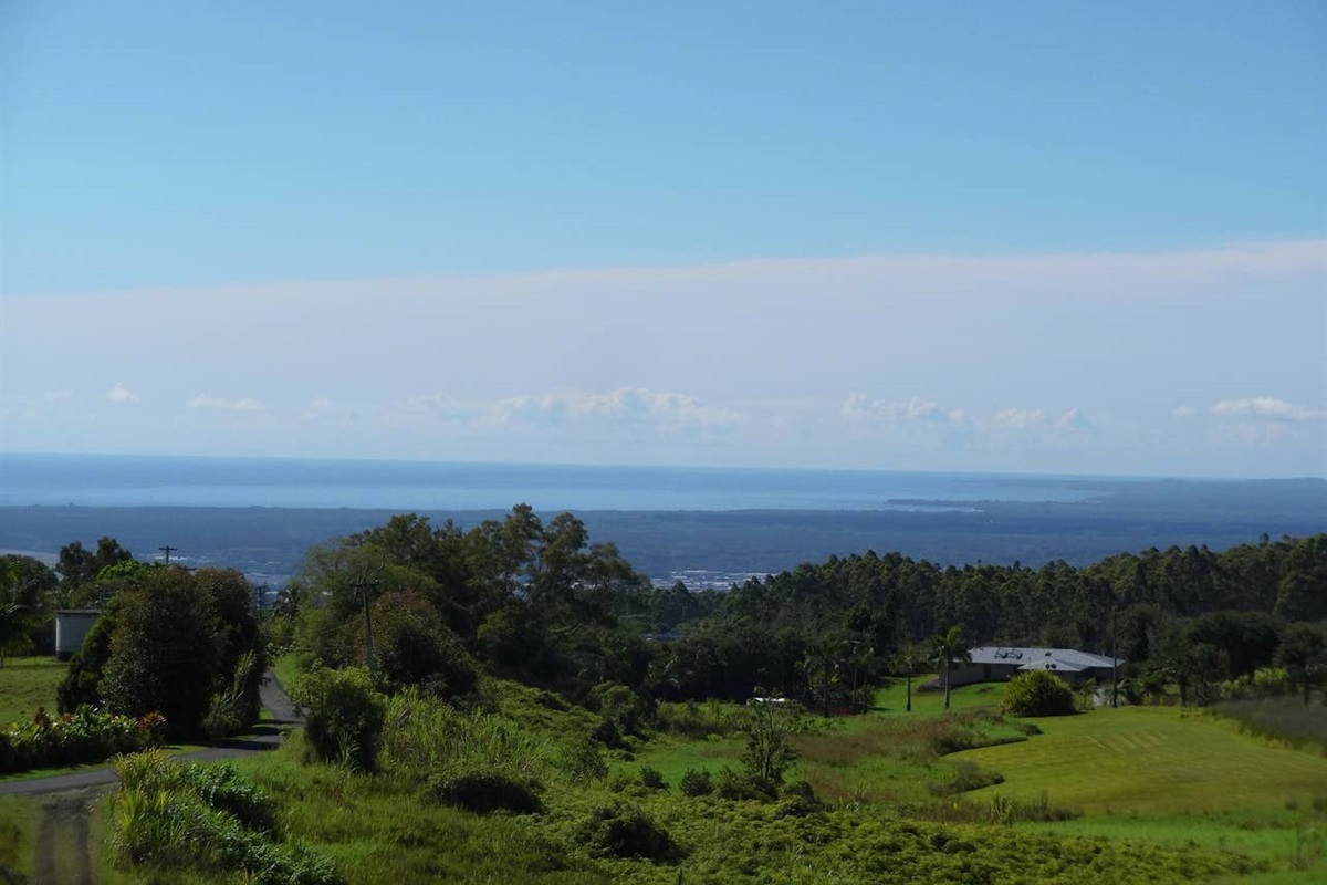 Relax and gaze into the distance over Hilo Bay