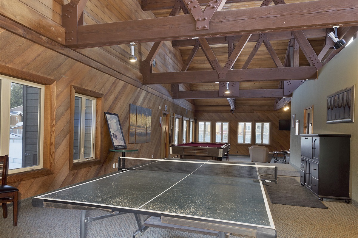 Optional Addon: Snowcreek Athletic Club Passes including Table Tennis